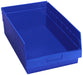 Quantum Medical Quantum Medical QSB210BL Shelf Bin 17 7/8" x 11 1/8" x 6" Blue Supplies reLink Medical