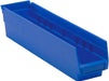 Quantum Medical Quantum Medical QSB103BL Shelf Bin 17 7/8" x 4 1/8" x 4" Blue Supplies reLink Medical