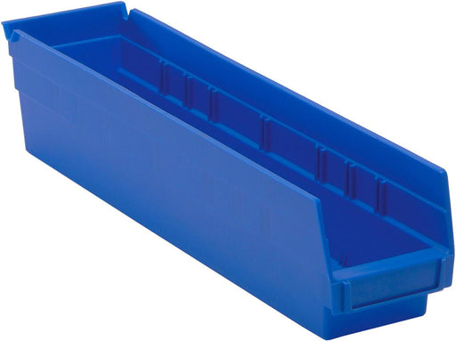 Quantum Medical Quantum Medical QSB103BL Shelf Bin 17 7/8" x 4 1/8" x 4" Blue Supplies reLink Medical