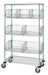 Quantum Medical Quantum Medical M1848BC6C Mobile Basket Unit 18"W x 48"L x Supplies reLink Medical