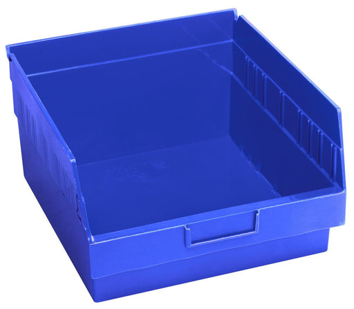 Quantum Medical Quantum Medical QSB209BL Shelf Bin 11 5/8" x 11 1/8" x 6" Blue Supplies reLink Medical