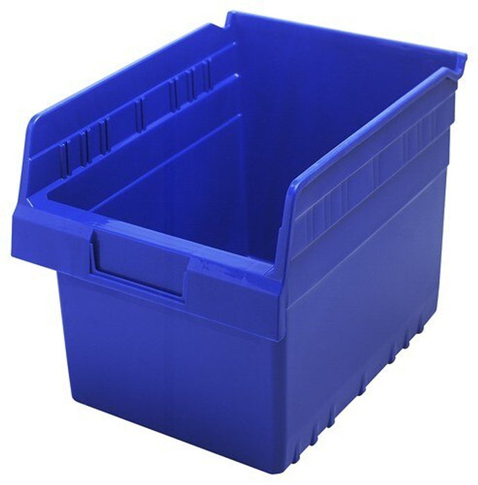 Quantum Medical Quantum Medical QSB807BL Shelf Bin 11 5/8" x 8 3/8" x 8" Blue Supplies reLink Medical