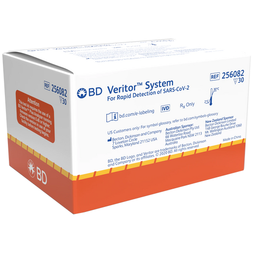 Becton Dickinson (BD) BD 256082 Veritor SystemRapid Detection of SARS-CoV-2 30 Supplies reLink Medical