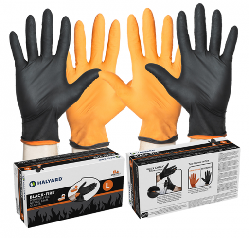 O&M Halyard O&M Halyard 44756 Nitrile Glove Powder-Free Small 150/bx Supplies reLink Medical