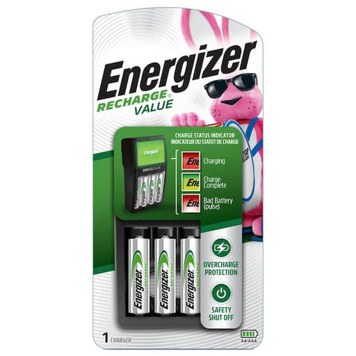Energizer Battery, Inc. Energizer Battery Inc. CHVCMWB-4 Energizer Recharge Value Charger Batteries reLink Medical