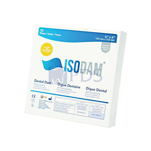 Four D Rubber Co Ltd Four D Rubber Co Ltd ISO01800675 Economy pkg: 6" x 6" Blue Medium Supplies reLink Medical