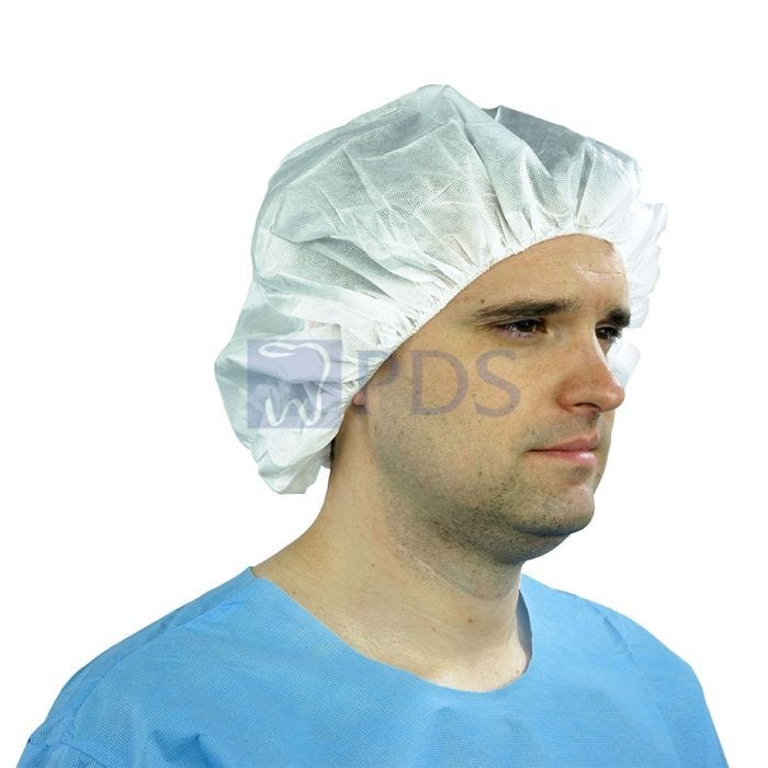 O&M Halyard O&M Halyard 69088 Bouffant Cap SMS Blue Large 100/ctn 3 Supplies reLink Medical
