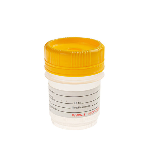 Simport Scientific Simport Scientific C566-90CYS Urine Container 90mL Tamper Evident Supplies reLink Medical
