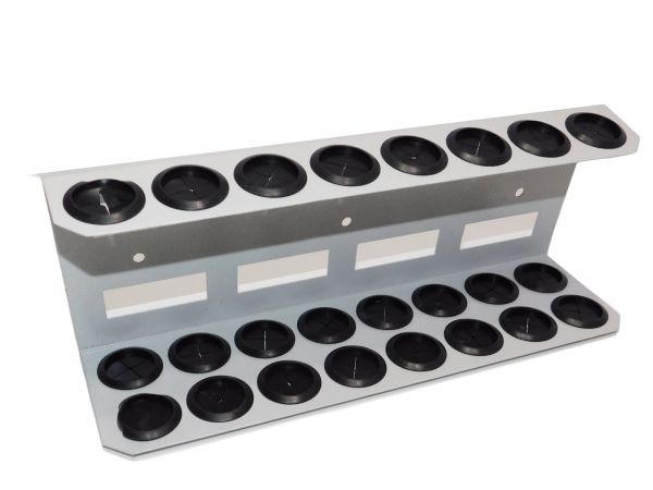 Unico Unico C800-18 Accessories: Holdster Tube Rack 18 Place  Tapped Accessories reLink Medical