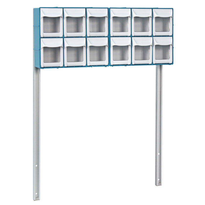 Detecto Detecto CABM12-23 MobileCare 12-Bin Organizer with Accessory Bridge Supplies reLink Medical