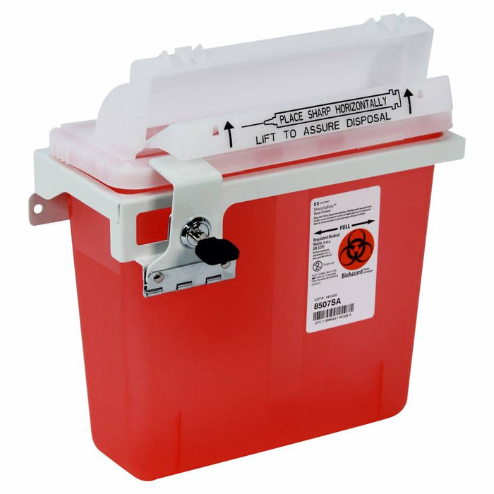 Detecto Detecto CAMCDSC MobileCare Metal Sharps Container Holder with Supplies reLink Medical