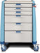 Capsa Healthcare Capsa Healthcare AM10MC-LCB-C-DR321 Standard Cart 43" H X 24" D X Medical Furniture reLink Medical