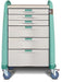 Capsa Healthcare Capsa Healthcare AM10MC-EG-A-DR321 Standard Cart 43" H X 24" D X 31" Medical Furniture reLink Medical