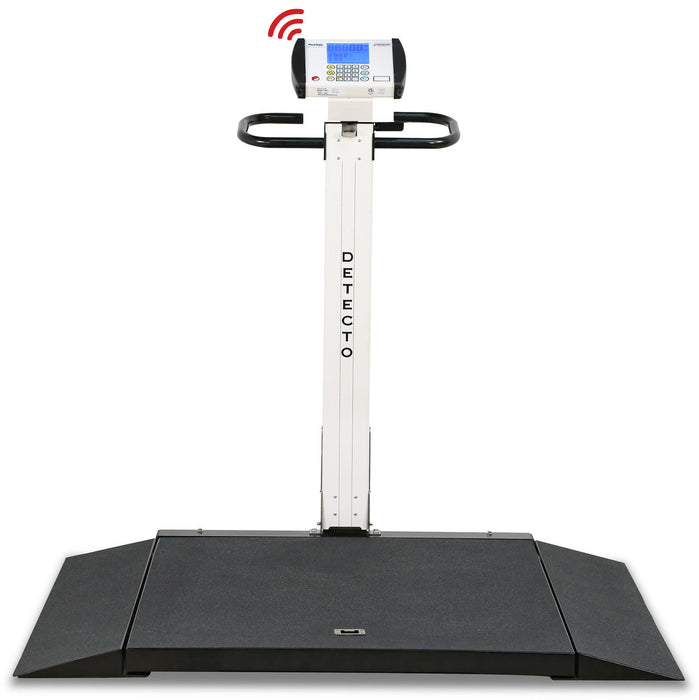 Detecto Detecto 6550-C 6550 Folding Portable Wheelchair Scale w/ Bluetooth & Scales reLink Medical