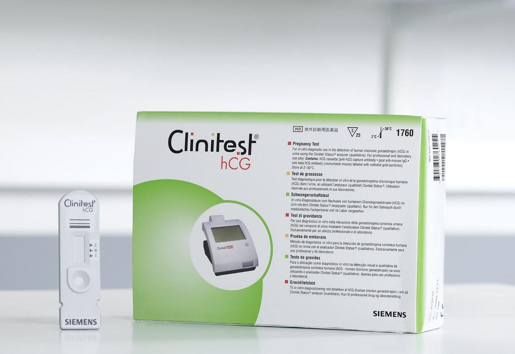 Siemens Diagnostics Siemens Diagnostics CONNHCG-5 CLINITEK hCG Pregnancy Testing Starter Clinical Lab reLink Medical