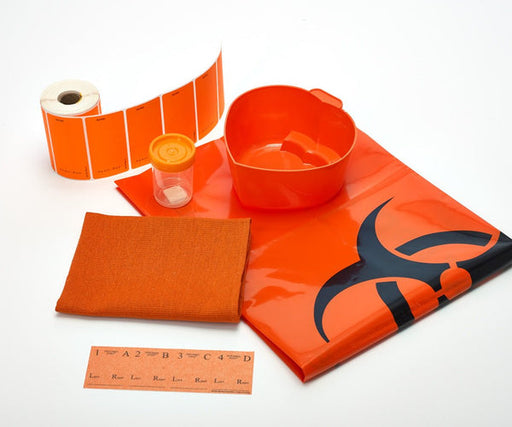 Ansell Ansell 3455 "Orange" Specimen Labels 2" x 4" On Roll Non-Sterile Supplies reLink Medical