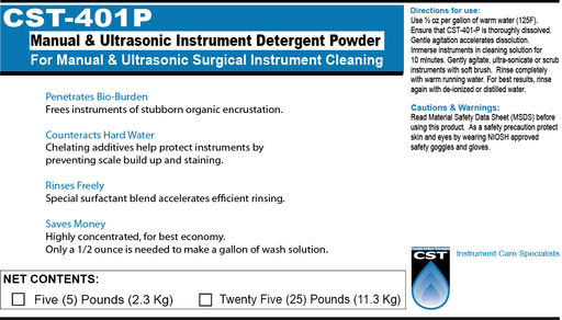 Complete Solutions Technologies, LLC Complete Solutions Technologies LLC CST-401P-5 Manual & Ultrasonic Sterilizers & Autoclaves reLink Medical