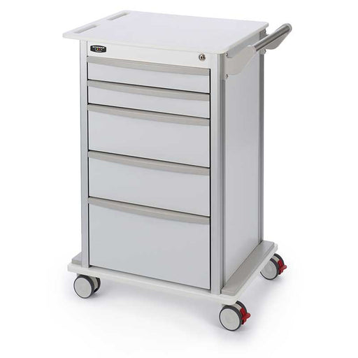 MarketLab, Inc. MarketLab Inc. CT202-0000 Wheeled 5-Drawer Storage Cart w/ 3" Supplies reLink Medical