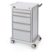 MarketLab, Inc. MarketLab Inc. CT202-0000 Wheeled 5-Drawer Storage Cart w/ 3" Supplies reLink Medical