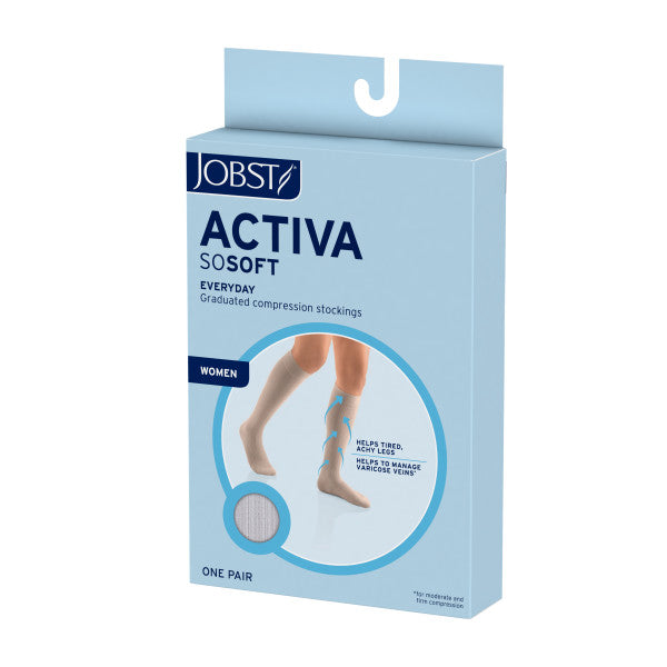 BSN Medical/Jobst 6056207 Activa soSoftBrocade 8-15 Knee High