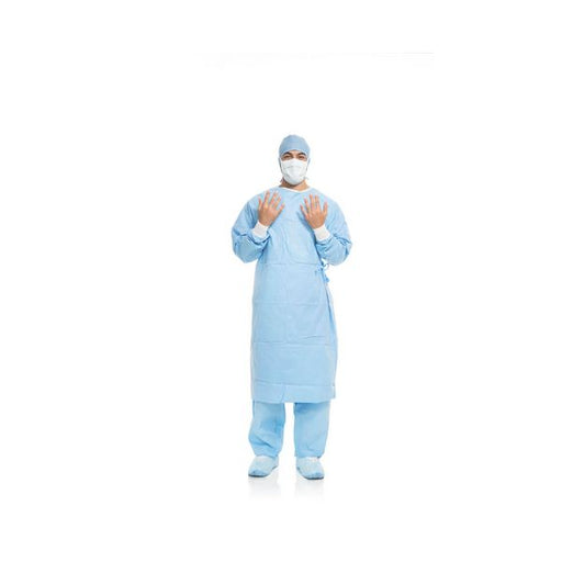 O&M Halyard O&M Halyard 43624NS Aero Blue Surgical Gown X-Long XX-Large Supplies reLink Medical
