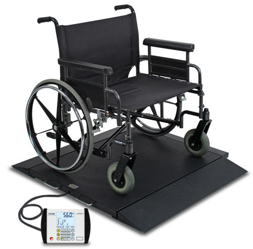 Detecto Detecto BRW1000-C-AC Portable Bariatric Wheelchair Scale w/ Scales reLink Medical