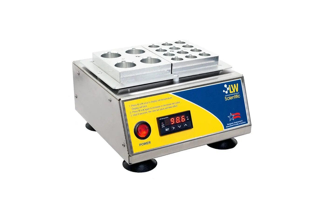 LW Scientific Digital Dry Bath Incubator  Precision Heating for Tubes
