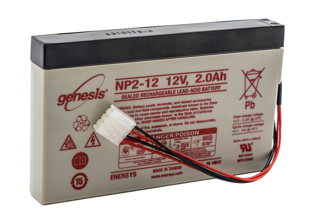 R&D Batteries 5655 12 Volt 2.0Ah SLA Battery