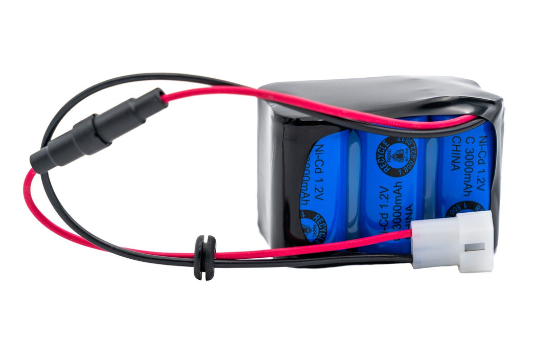 R&D Batteries 6064 7.2 Volt 3.0Ah NiCd Battery