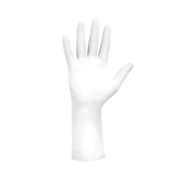 O&M Halyard O&M Halyard CLN30512LG Halyard PUREZERO HG5 White Nitrile Glove 12" Supplies reLink Medical
