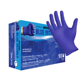Harps USA, Inc. Harps USA Inc. GSBLN104 Glove Industrial Nitrile Blue Textured Supplies reLink Medical