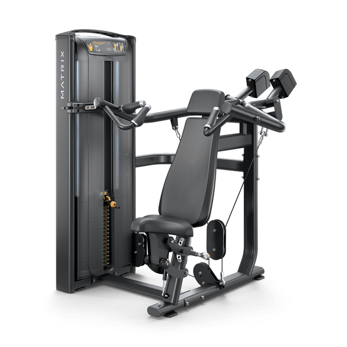 Matrix Fitness Matrix Fitness VS-S23-USB1 Versa Converging Shoulder Press with Fitness and Rehab Equipment reLink Medical