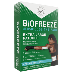 RB Health LLC RB Health LLC 15001 Biofreeze Patch X-Large 4 pc 3/bx Supplies reLink Medical