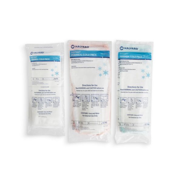 O&M Halyard 51773 Halyard Perineal Cold Pack with Absorb OB Pad with