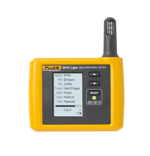 Fluke Biomedical Corp SPOT LIGHT 4111101 ProSim SPOT Light SpO2 Pulse Oximeter Tester Test Equipment reLink Online