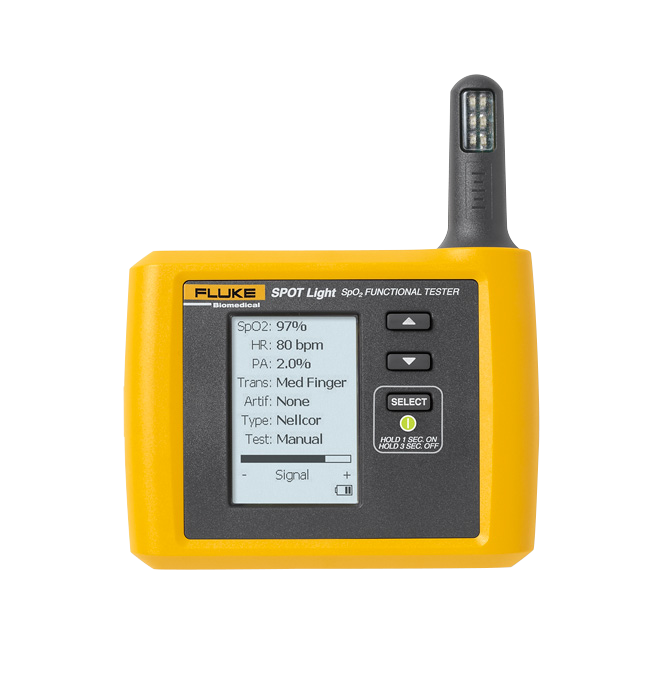 Fluke Biomedical Corp SPOT LIGHT 4111101 ProSim SPOT Light SpO2 Pulse Oximeter Tester Test Equipment reLink Online