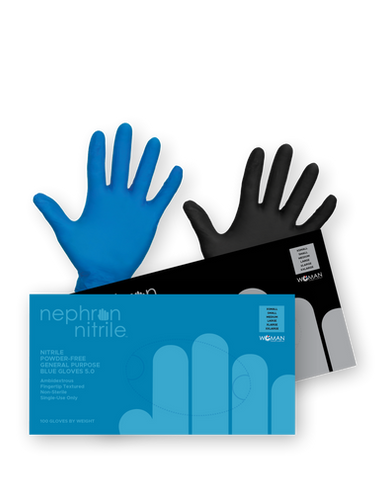 Nephron Nitrile, LLC Nephron Nitrile LLC 200105005 General Purpose Glove Nitrile Supplies reLink Medical
