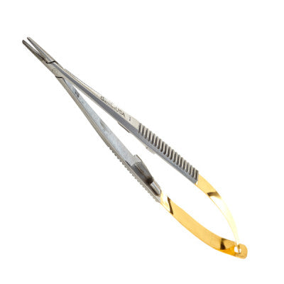 Aspen Surgical Aspen Surgical 32-447 Symmetry Needle Holder Castroviejo Straight Surgical Instruments reLink Medical