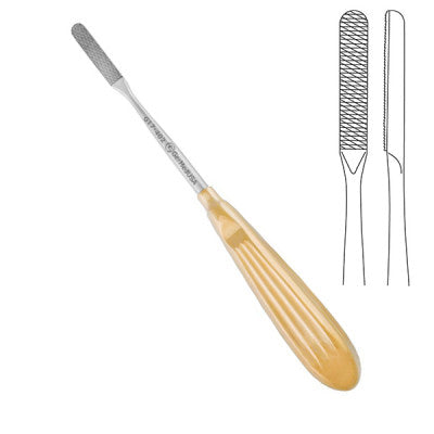 Aspen Surgical Aspen Surgical 63-0518 Symmetry Rasp Down-Cutting Straight Supplies reLink Medical