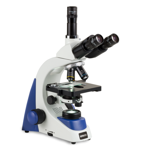Unico Unico G383-LED Microscope Trinocular 10X Widefield Eyepiece 4X Lab Microscopes reLink Medical