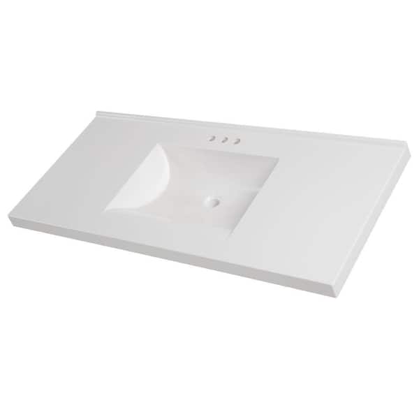 UMF Medical UMF Medical 610GT Countertop 49" with Sink Cutout Gesso Tracery Medical Furniture reLink Medical