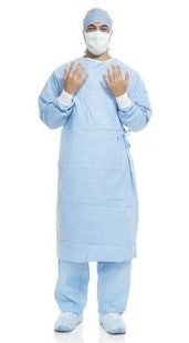 O&M Halyard O&M Halyard 41734 Aero Blue Surgical Gown X-Large Supplies reLink Medical