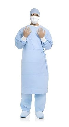 O&M Halyard O&M Halyard 41738NS Aero Blue Surgical Gown X-Large Handi-Bin Non Supplies reLink Medical