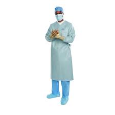O&M Halyard O&M Halyard 44668NS Aero Chrome Surgical Gown X-Large X-Long Supplies reLink Medical