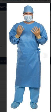 O&M Halyard O&M Halyard 46865 Spectrum Non-Reinced Surgical Gown Large Supplies reLink Medical
