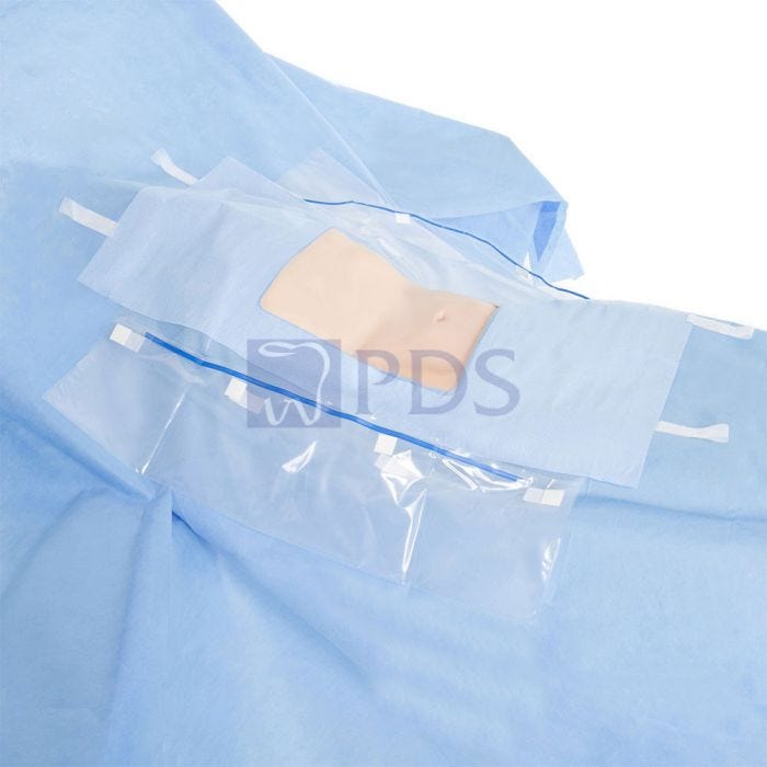 O&M Halyard O&M Halyard 89233 Laparoscopic Abdominal Drape Supplies reLink Medical