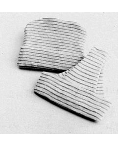 Albahealth, LLC (Encompass Company) Albahealth LLC 80009 Double-Ply Infant Cap White Pink Blue Supplies reLink Medical