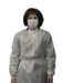 AMD-Medicom AMD-Medicom A69982 Ultra Isolation Gown X-Large White 10/bg 10 Supplies reLink Medical
