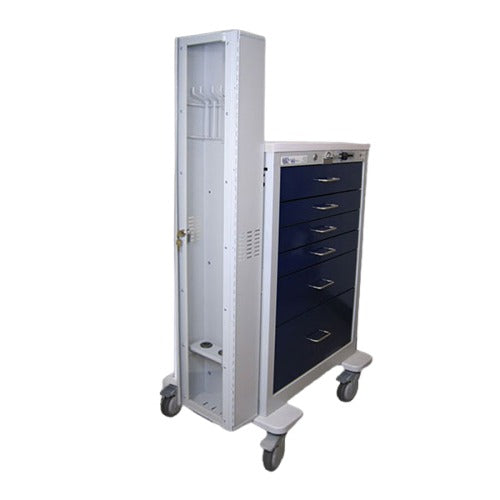 Waterloo Healthcare Waterloo Steel Scope Holder w/Locking Plexiglass Doors Medical Furniture reLink Medical