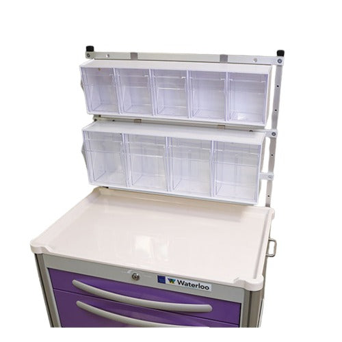 Waterloo Healthcare Waterloo Clear Plastic Tilt Bin Medical Furniture reLink Medical